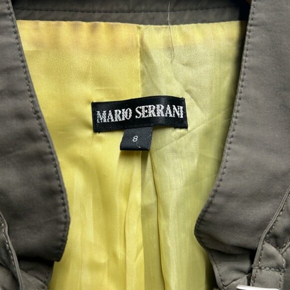 🚩 Mario Serrani zip up jacket size 8 - Picture 3 of 8